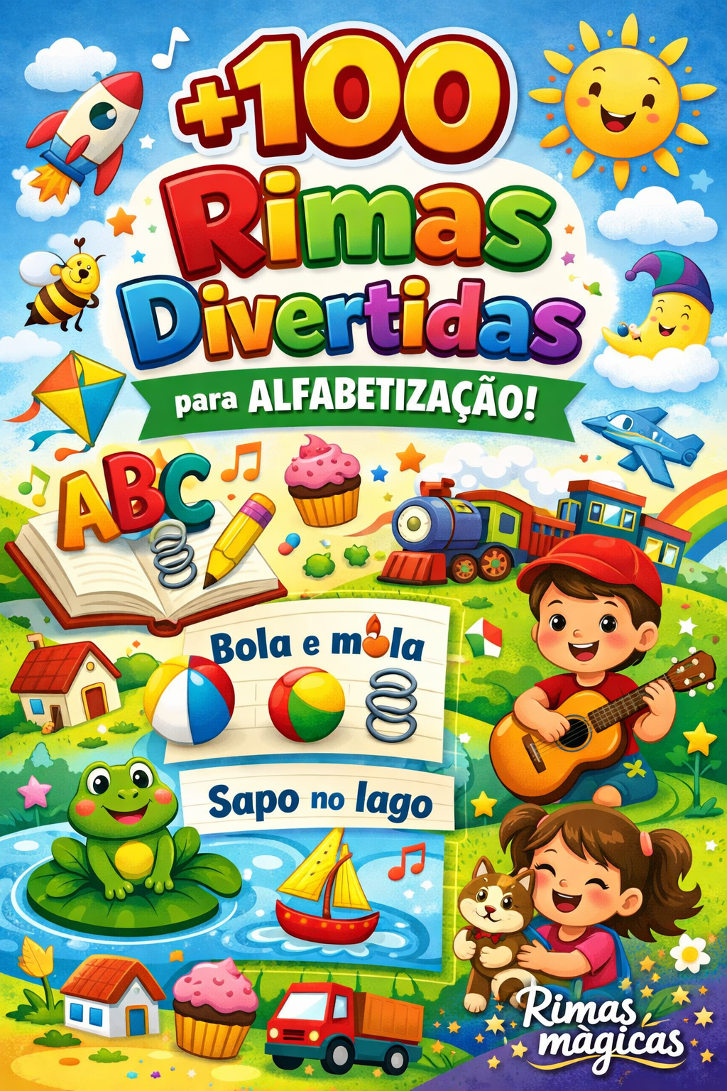 Capa do Livro Rimas Mágicas